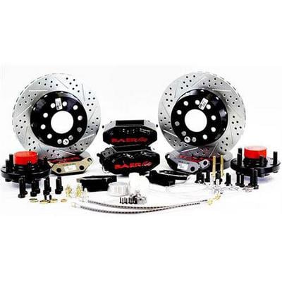 Baer Brakes 12" Rear SS4 Brake System with Black Calipers - 4402000B
